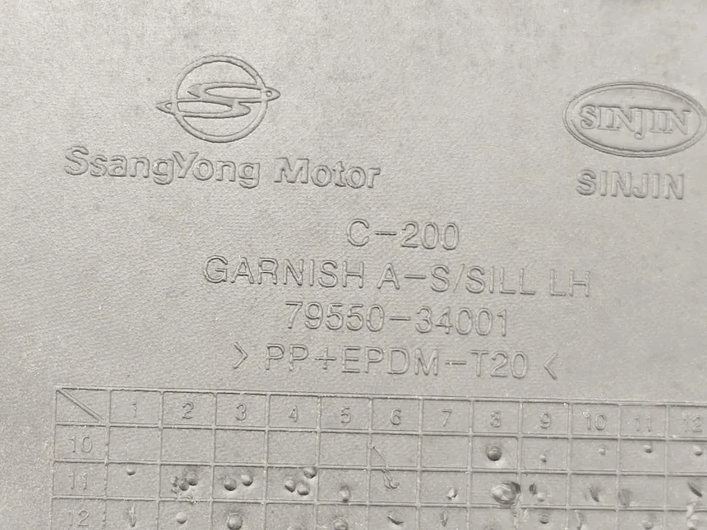 Sottoporta SX 79550-34001 Ssangyong Korando III 2011