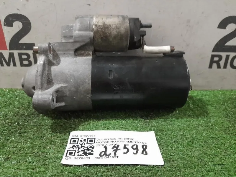 Motorino Avviamento 31327066 Volvo S60 II 2010