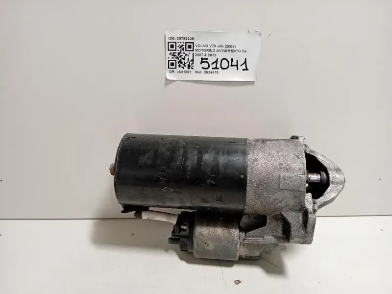 Motorino Avviamento 30782228 Volvo V70 III 2008