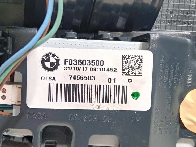 Fanale INT POST SX F03603500 Bmw Serie 1 F20 Berlina 2012