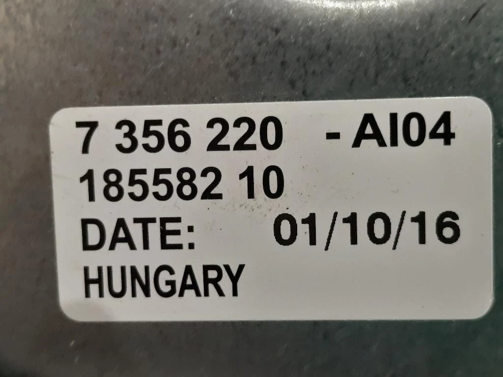 Motorino Serratura Portello POST 7 356 220-A104 Bmw X1 F48 2015