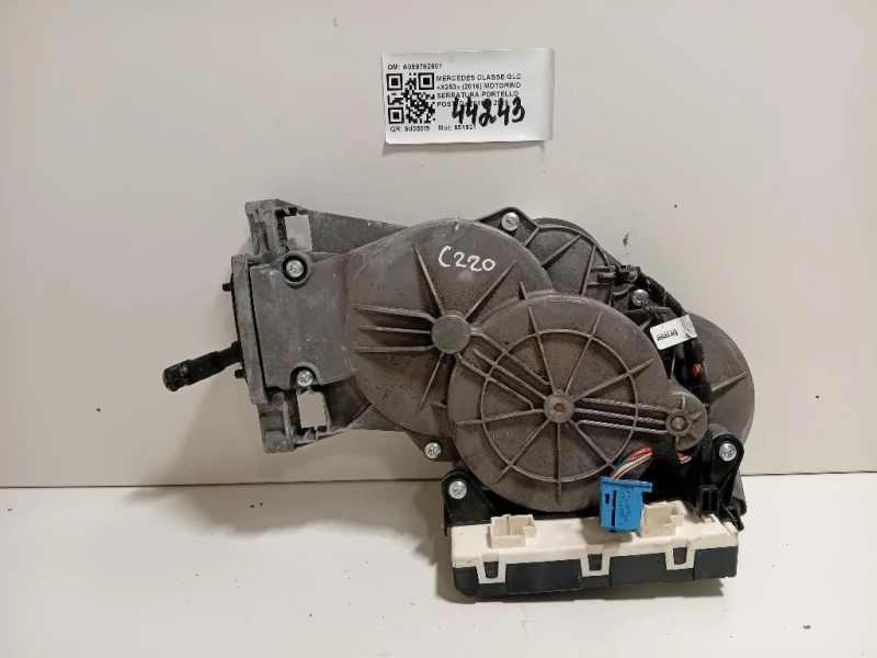 Motorino Serratura Portello POST A099762601 Mercedes Classe GLC X253 2016