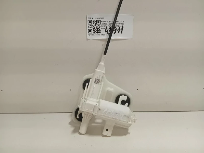 Motorino Serratura Portello POST A2929062800 Mercedes Classe GLE W166 2015