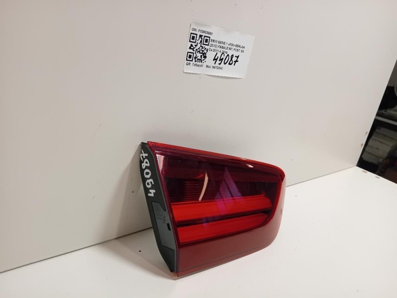 Fanale INT POST SX F03603500 Bmw Serie 1 F20 Berlina 2012