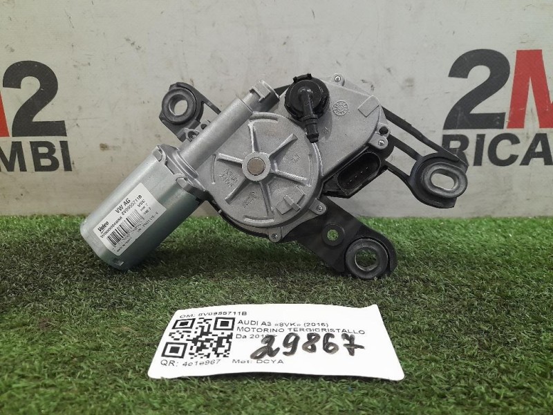 Motorino Tergicristallo 8V0955711B Audi A3 8VK 2016