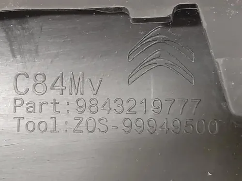 Spoiler Centrale Paraurti ANT 9843219777 Citroen C5 Aircross 2018