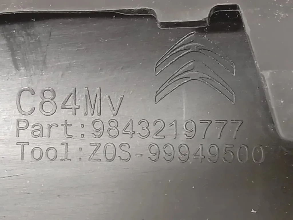 Spoiler Centrale Paraurti ANT 9843219777 Citroen C5 Aircross 2018