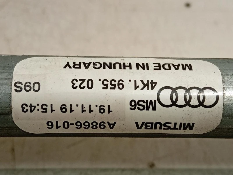 Motorino Tergicristallo 4K1 955 023 Audi A6 4GD Avant 2016