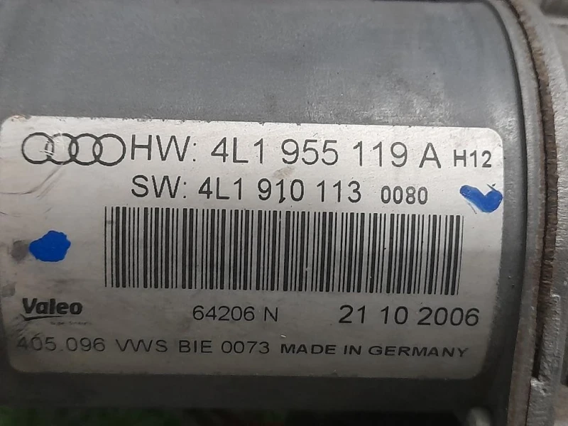 Motorino Tergicristallo 4L1955119A Audi Q7 4LB 2009