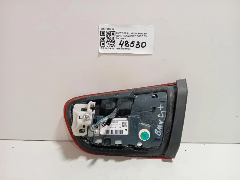 Fanale INT POST SX 7359019 Bmw Serie 1 F20 Berlina 2015