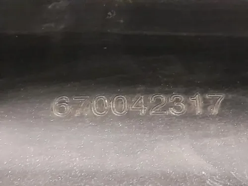 Spoiler Centrale Paraurti ANT 670042317 Maserati Levante 2016