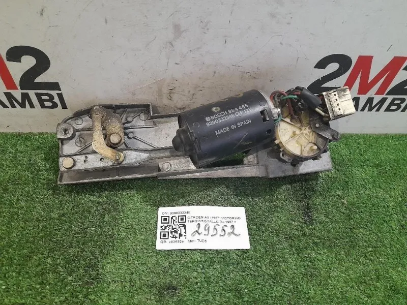 Motorino Tergicristallo 9390332346 Citroen AX 1987