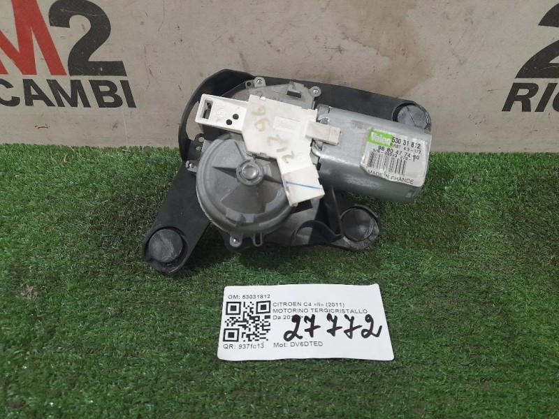 Motorino Tergicristallo 53031812 Citroen C4 II 2011