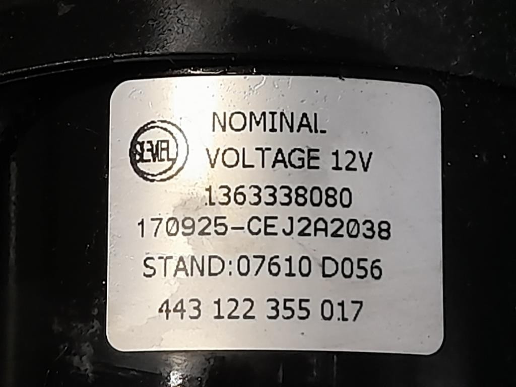 Motorino Tergicristallo 1363338080 Citroen Jumper III 2014