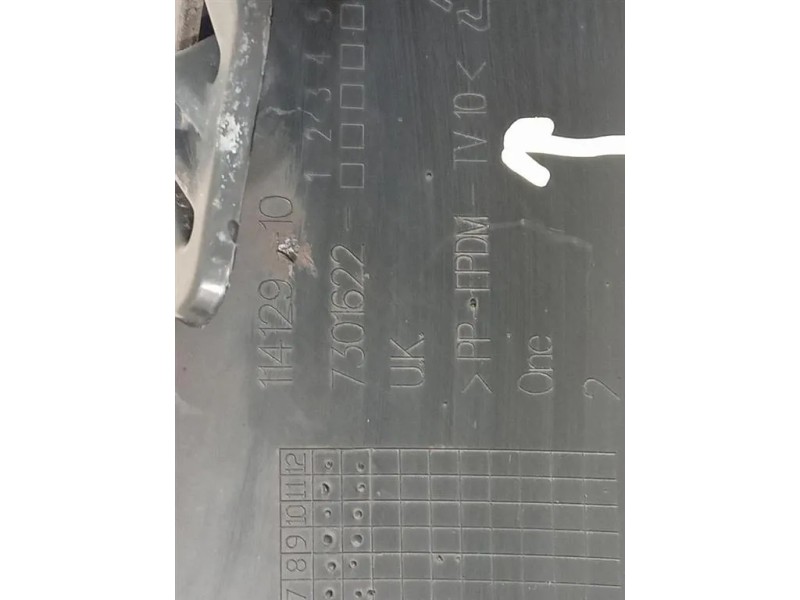 Spoiler Centrale Paraurti ANT 7301622 Mini MINI Cooper F55 2014