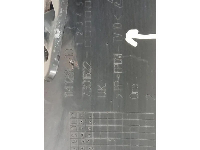 Spoiler Centrale Paraurti ANT 7301622 Mini MINI Cooper F55 2014