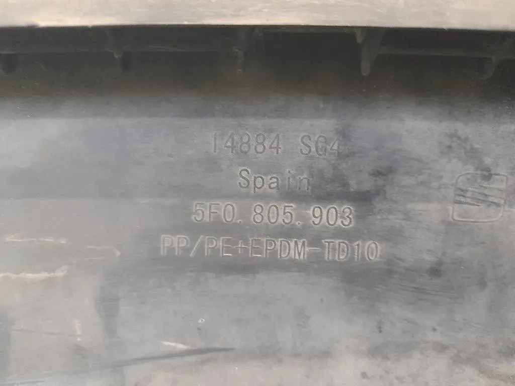 Spoiler Centrale Paraurti ANT 5F0805903 Seat LEON 5F1 2013