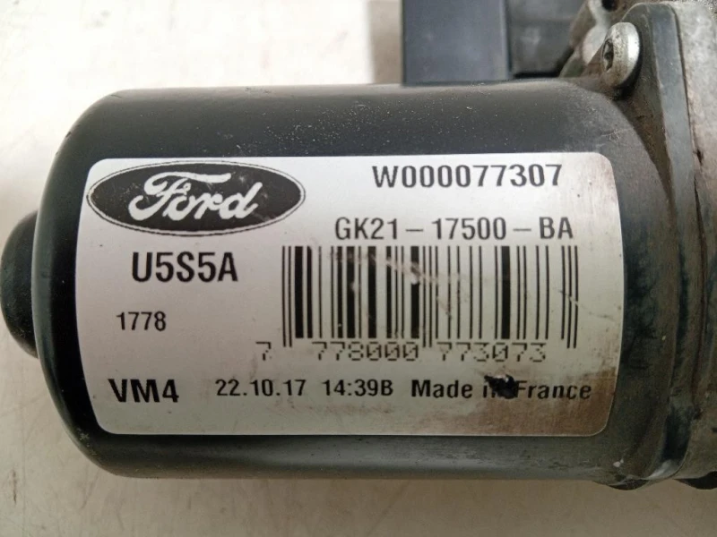 Motorino Tergicristallo GK21-17500-BA Ford Transit V 2011