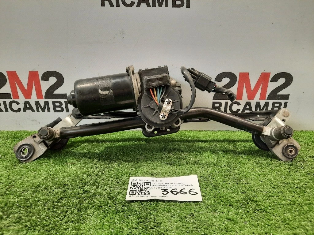 Motorino Tergicristallo 981100X000 Hyundai I10 I 2008