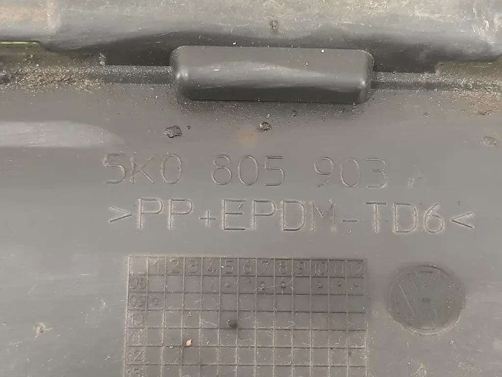 Spoiler Centrale Paraurti ANT 5K0 805 903 Volkswagen GOLF VI 2009