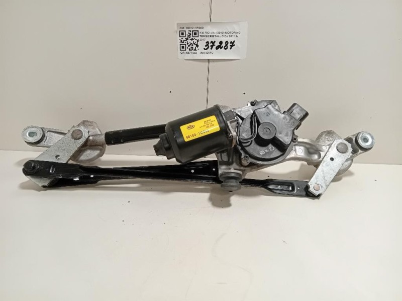Motorino Tergicristallo 85812-1W000 Kia RIO III 2012