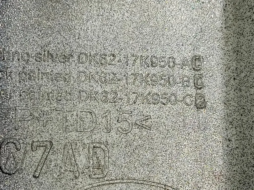 Spoiler Centrale Paraurti INF ANT BJ32-17F011-A Land Rover Range Rover Evoque I 2015