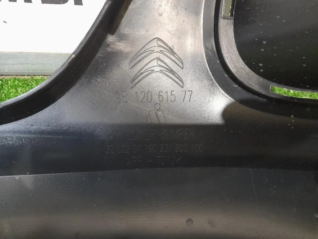 Spoiler Centrale Paraurti SUP ANT 9812061577 Citroen C3 III 2016