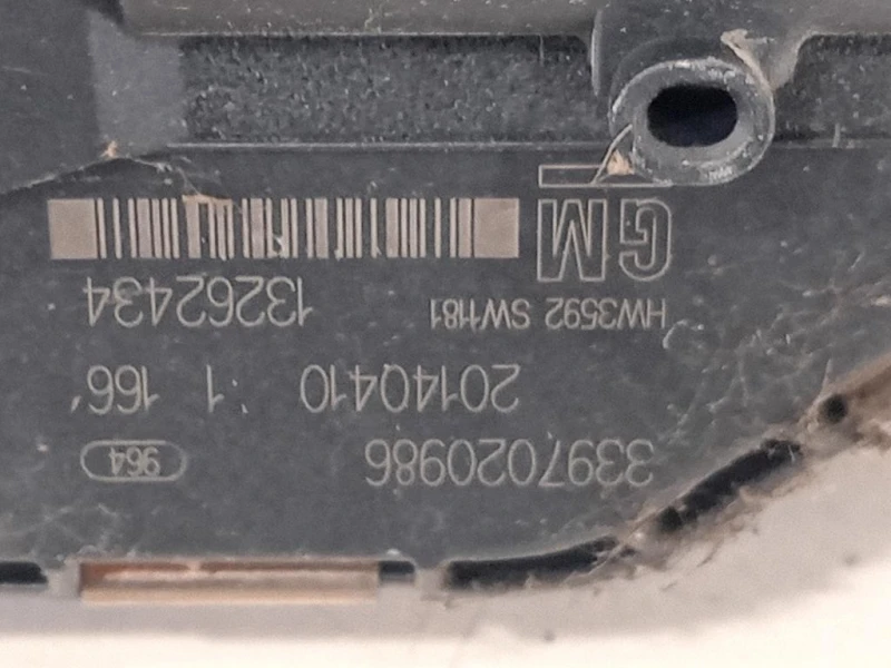 Motorino Tergicristallo MOTORINO TERGICRISTALLO Opel Astra J 2012