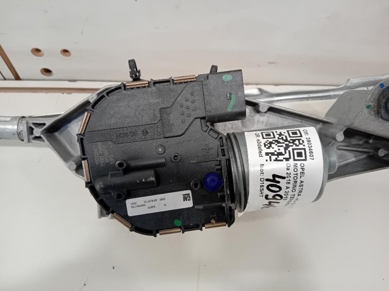 Motorino Tergicristallo 39034607 Opel Astra K 2016