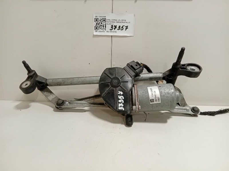 Motorino Tergicristallo 13432685 Opel Corsa E 2014