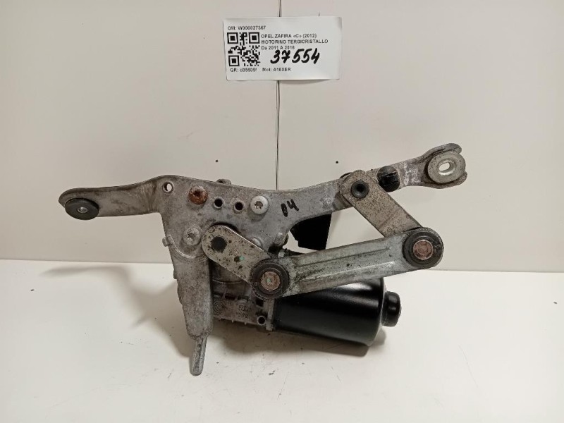 Motorino Tergicristallo W000027367 Opel Zafira C 2012