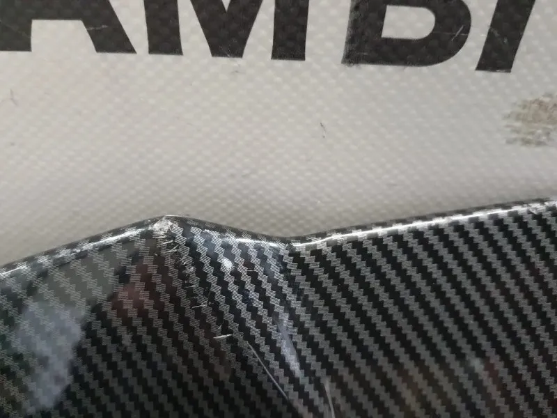 Spoiler Frangivento POST M CARBON Bmw Serie 1 E82 Coupe 2005