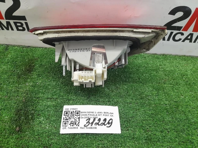 Fanale INT POST SX 218401 Bmw Serie 3 E90 Berlina 2005