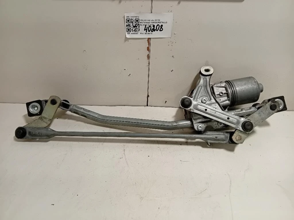 Motorino Tergicristallo 31378574 Volvo V40 II 2012