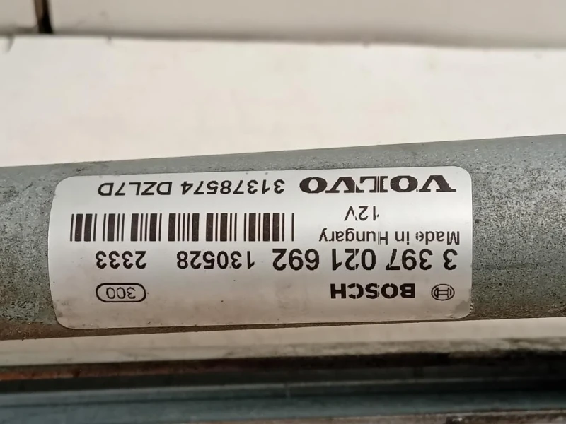 Motorino Tergicristallo 31378574 Volvo V40 II 2012