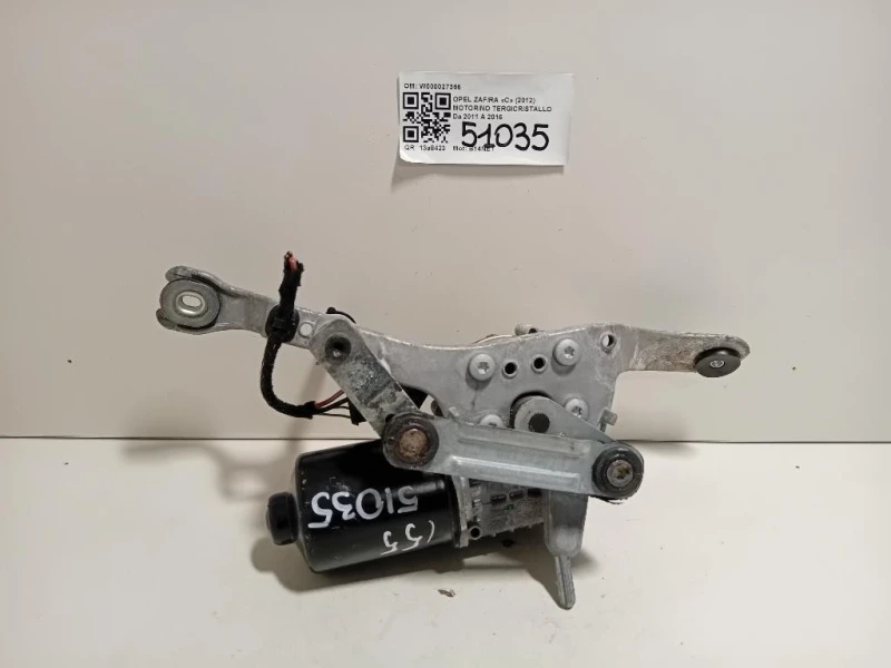 Motorino Tergicristallo DX W000027366 Opel Zafira C 2012