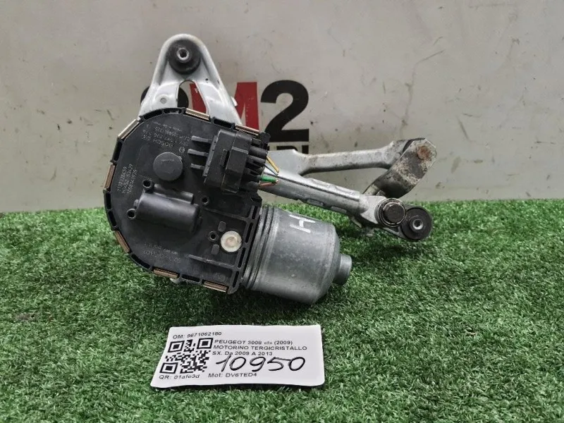 Motorino Tergicristallo SX 9671062180 SX Peugeot 3008 I 2009