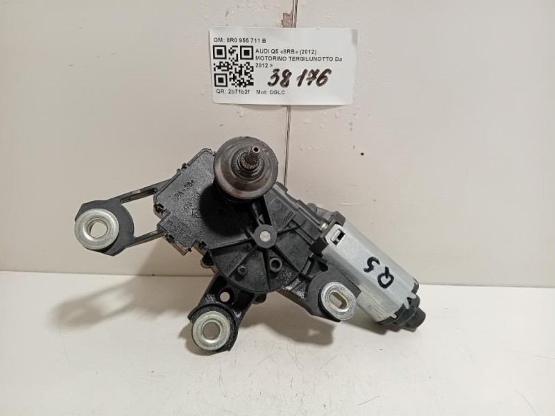 Motorino Tergilunotto 8R0955711B W000030883 Audi Q5 8RB 2012