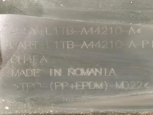 Spoiler Frangivento POST L1TB-A44210-A Ford PUMA II 2019