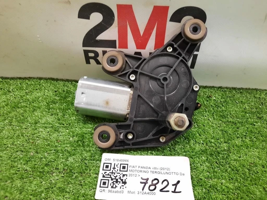 Motorino Tergilunotto 51845966 Fiat Panda III 2012