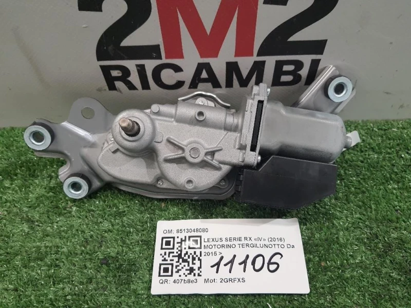Motorino Tergilunotto 8513048080 Lexus Serie RX IV 2016