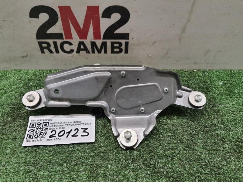 Motorino Tergilunotto GS2A67450 Mazda 6 II SW 2008