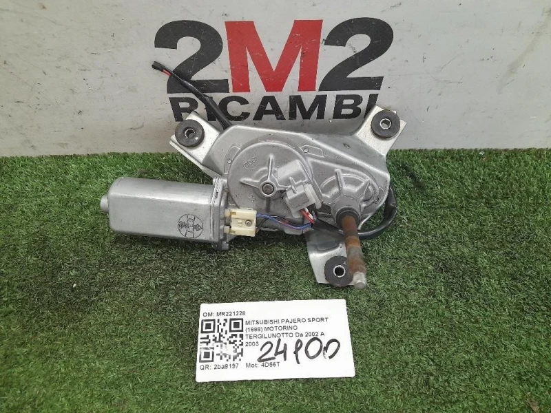 Motorino Tergilunotto MR221228 Mitsubishi Pajero Sport 1998