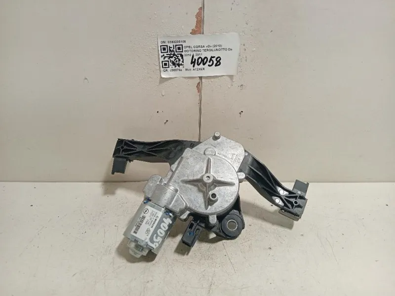 Motorino Tergilunotto 0390205106 Opel Corsa D 2010