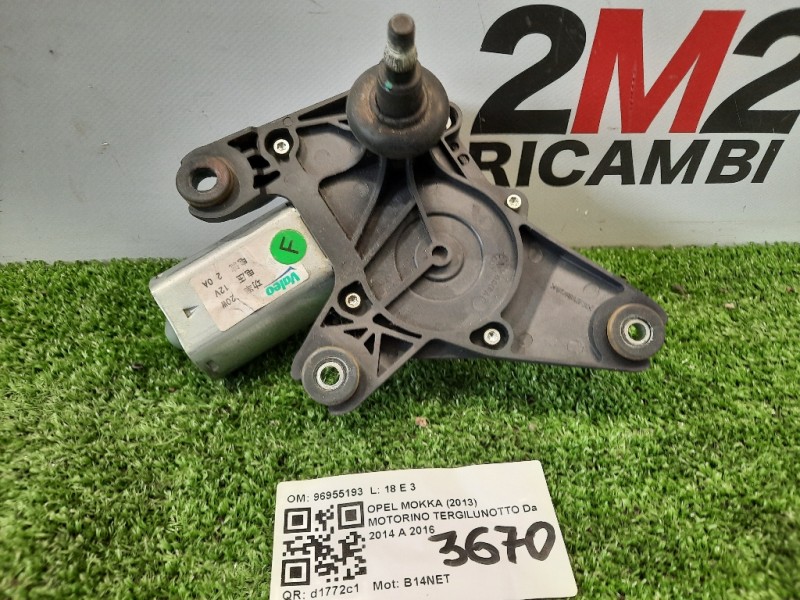Motorino Tergilunotto 96955193 Opel Mokka 2013