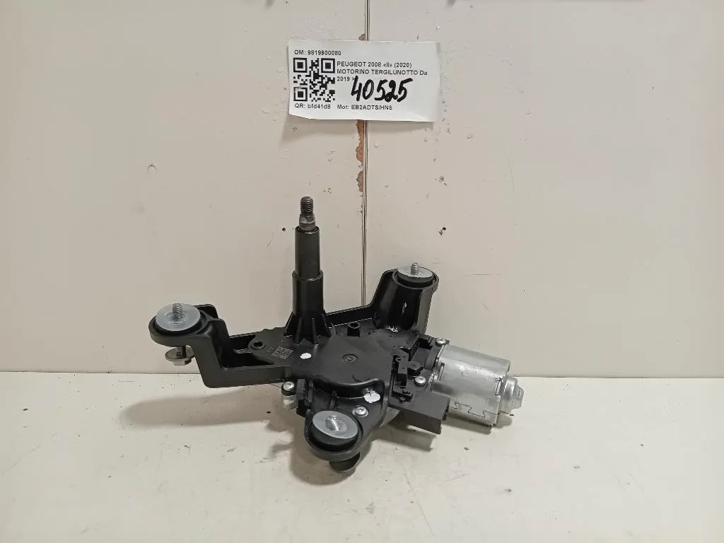 Motorino Tergilunotto 9819900080 Peugeot 2008 II 2020