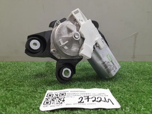 Motorino Tergilunotto 9812672880 W000070962 Peugeot Expert III 2016