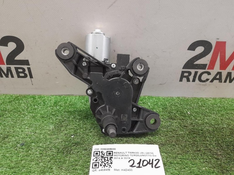 Motorino Tergilunotto 0390205080 Renault Twingo III 2014