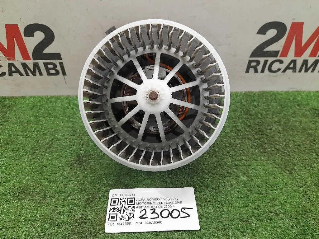 Motorino Ventilazione Abitacolo 77360011 Alfa Romeo 159 2006