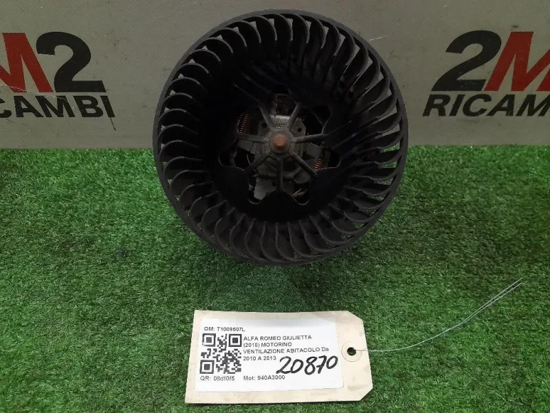 Motorino Ventilazione Abitacolo VENTILAZIONE ABITACOLO T1009507L Alfa Romeo Giulietta 2010